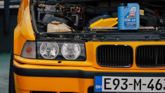 Engine Maintenance with Oil Can in Sarajevo