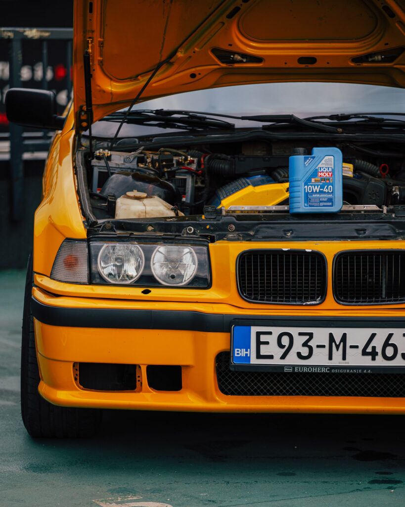 Engine Maintenance with Oil Can in Sarajevo