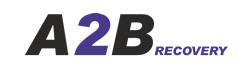 A2B Recovery logo