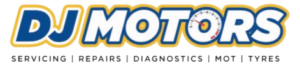 D J Motors logo