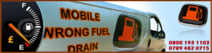 Wrong Fuel Drainer logo
